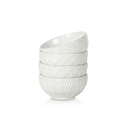 Sureasy Ceramic Ice Cream Bowls Set of 4 (4 Count)