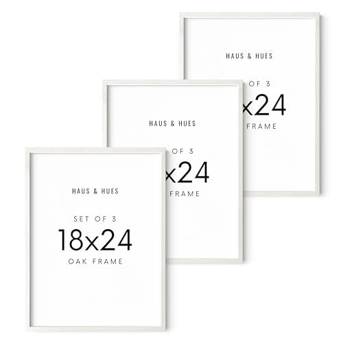 Standalone White Oak Frame Set of 3 (3 Count)