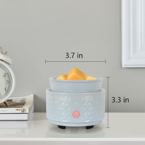Blue Ceramic Wax Melt Warmer 3