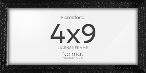 4x9 White Oak Business License Frame