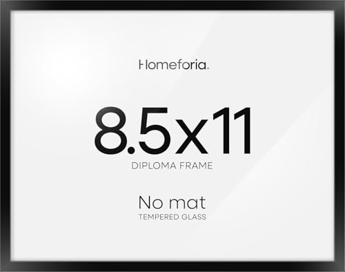 8.5x11 Black Diploma Frame (2 Count)