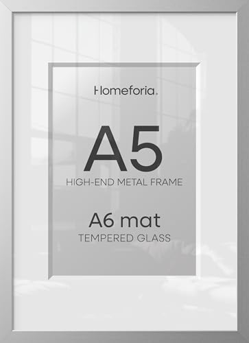 A5 Silver Picture Frame (2 Count)