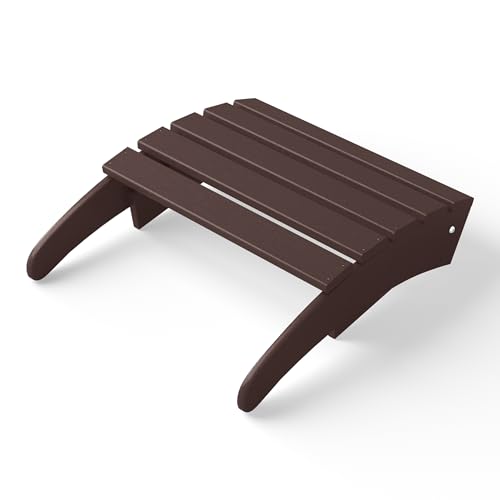 Outdoor Patio Adirondack Ottoman Foot Rest