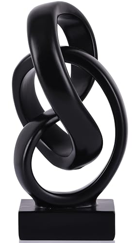 Modern Abstract Knot Sculpture