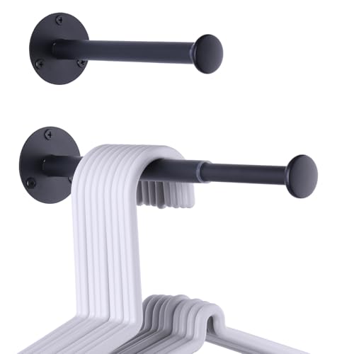 2 Pack Retractable Hanger Holder for Laundry Room (5.99 Count)