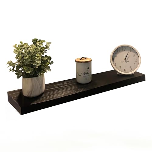 42 inch Wooden Floating Shelves for Wall
