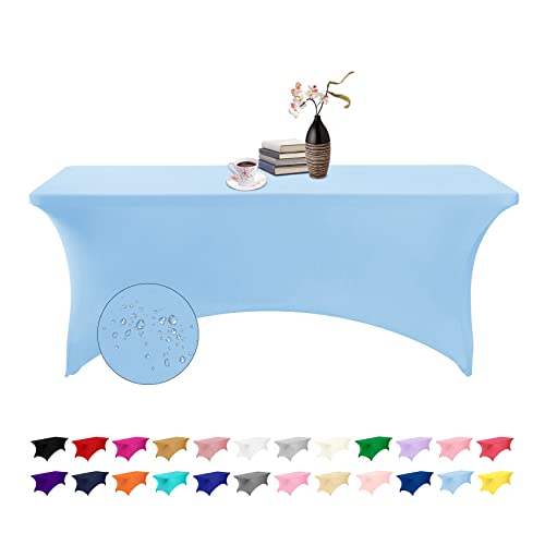 Spandex 6ft Waterproof Table Cover for Party