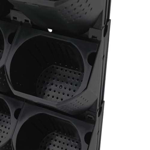 12Pieces 3 Pot Wall Planter Vertical Garden Plant Walls Wall Mounted Vertical Planter with Water