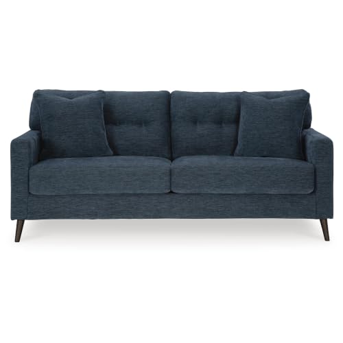 79 in Navy Blue Sofa Couch for Living Room