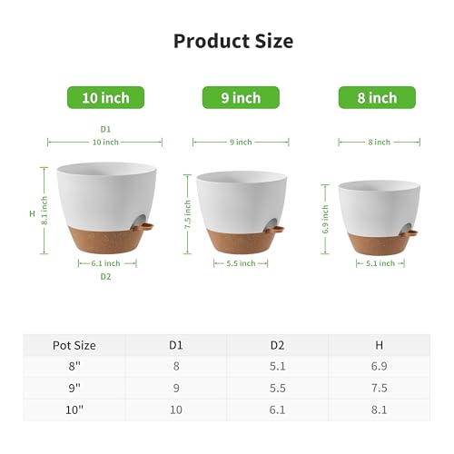 3 Pack Planter Pots (3 Count)