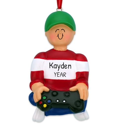 Personalized Video Game Ornament