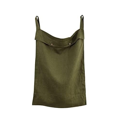 Linen Hanging Laundry Bag