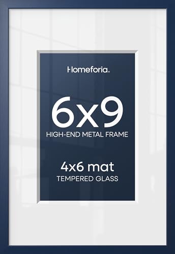6x9 Blue Picture Frame