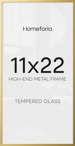 11x22 Gold Newspaper Picture Frame