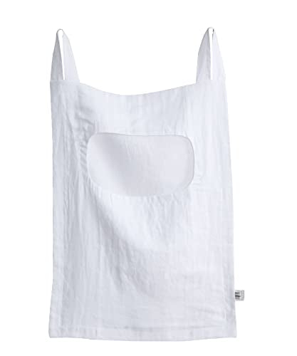 100% Linen Door Hanging Laundry Hamper Bag