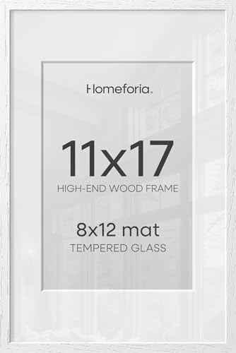 11x17 White Oak Picture Frame