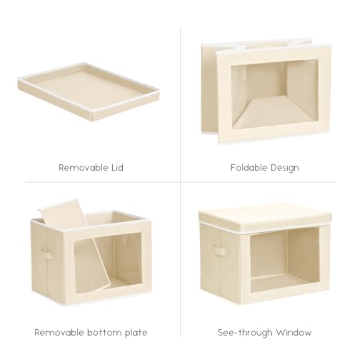 Storage Bins with Lids (3 Count)
