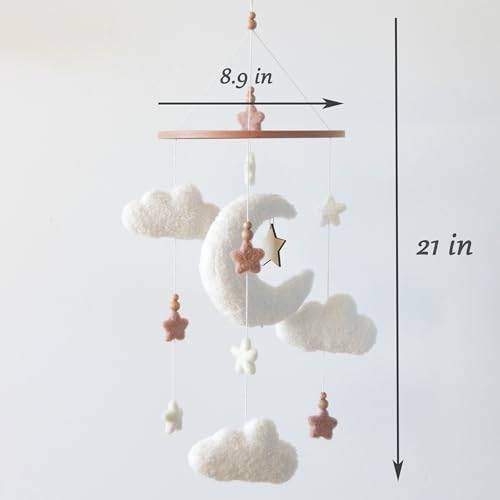 Cloud Crib Mobile for Girls & Boys
