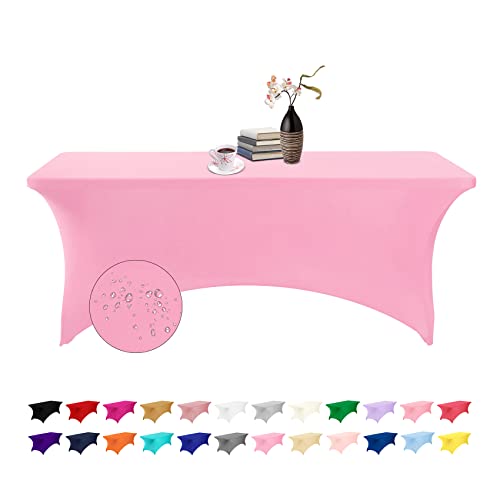 Spandex 6ft Waterproof Table Cover for Party