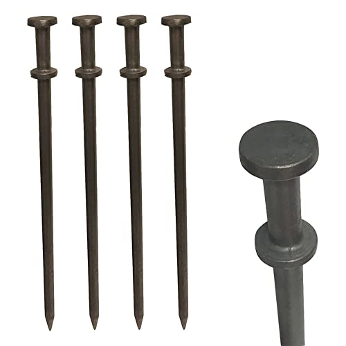 Heavy Duty Double Head Tent Stakes (10 Count)