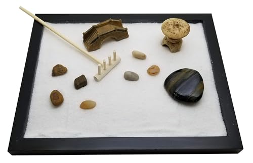 Zen Sand Garden for Desk with Rake