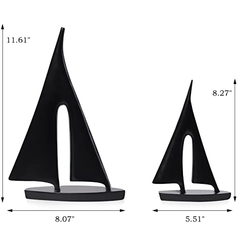 Modern Sculptures Home Decor (2 Count)