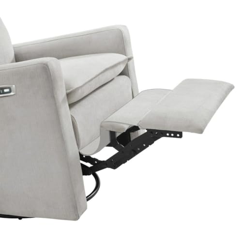 Uptown Power Glider Recliner Rocking Chair 270° Swivel for Nursery and Living Room