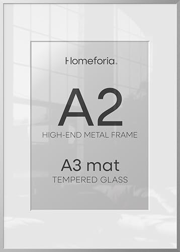 A2 Silver Picture Frame (3 Count)