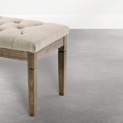 Waverly Tufted Ottoman Bench
