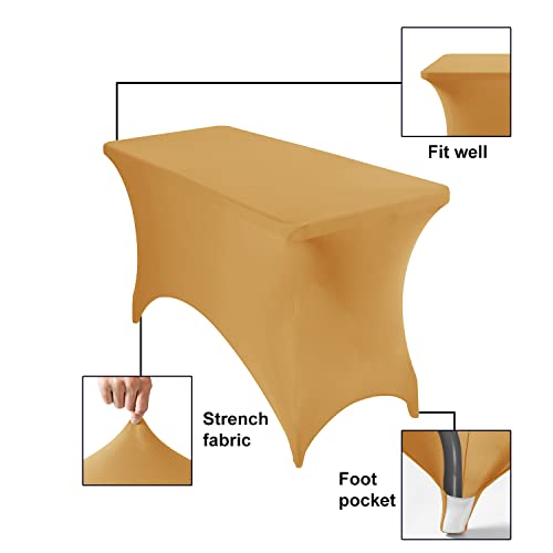 Spandex 4ft Waterproof Table Cover for Party
