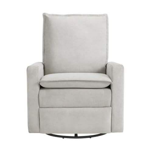 Uptown Power Glider Recliner Rocking Chair 270° Swivel for Nursery and Living Room