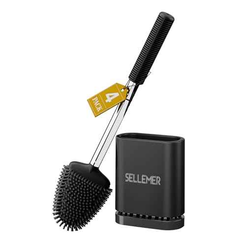 Silicone Toilet Brush (4 Count)