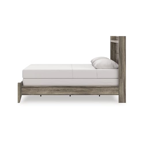 Jusika Queen Panel Bed Frame with LED