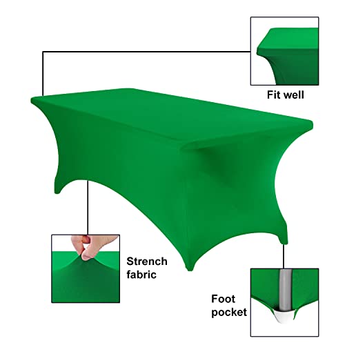 Spandex 8ft Waterproof Table Cover for Party