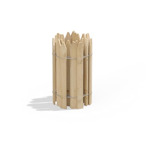 Cedar Wood Garden Picket Fence 16" H x 8' L (64 Sq Ft)