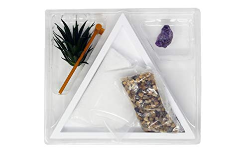 Mini Zen Garden Kit with White Sand