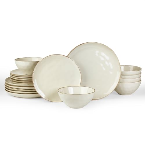 Ocean Round Dinnerware Sets for 6 (8 Count)