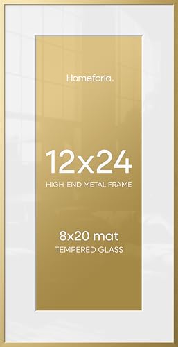 12x24 Gold Picture Frame (2 Count)