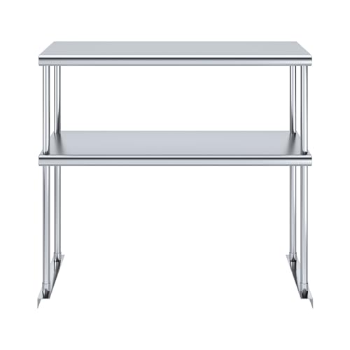 36 Inch Double Tier Overshelf