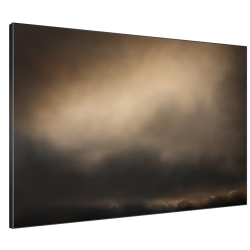 36"x46" Extra Large Framed Wall Art Golden Sunset Cloud