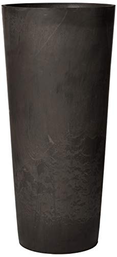 Dark Charcoal Marble S32DCM Contempo Tall Round Planter