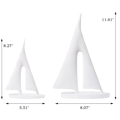 Modern Sculptures Home Decor (2 Count)