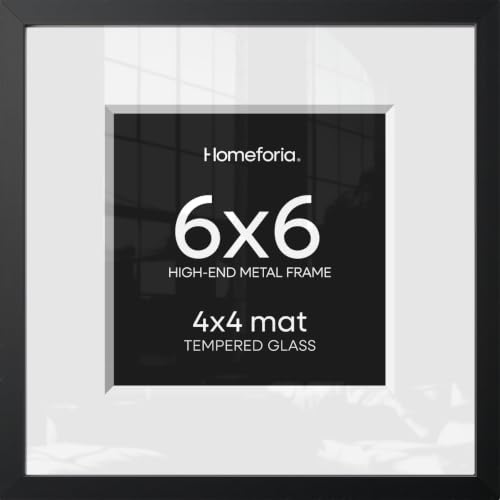 6x6 Black Picture Frame