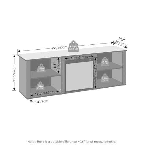 Jensen Fireplace TV Stand