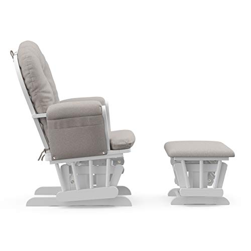 Premium Hoop Glider & Ottoman