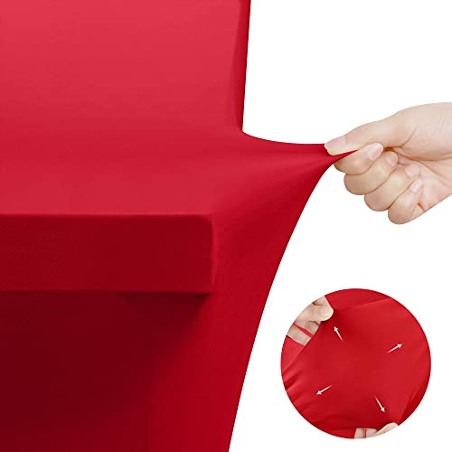Bulk 10 Pack 6Ft Tablecloths for Hotels (10 Count)