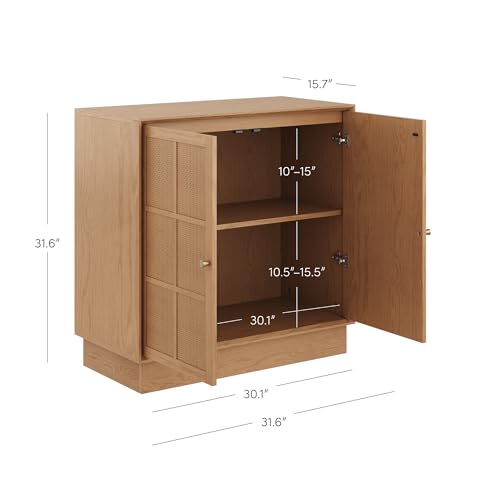 Elise Modern Coastal Storage Cabinet