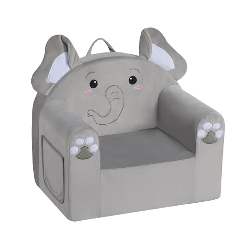 Kids Chair Plush Animal Kids Armchair for Boys Girls