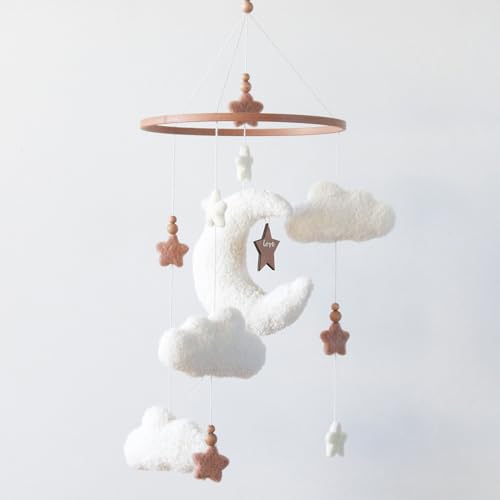 Cloud Crib Mobile for Girls & Boys