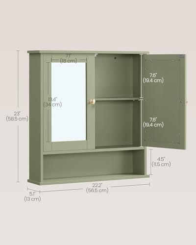 Bathroom Cabinet with Mirror